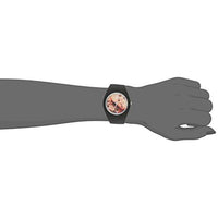 Cool Black Rubber Fun Cookie Dial Watch For Teens