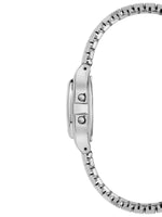 Girl's Classic Digital Mini Silver-Tone Stainless Steel Expansion Band Watch