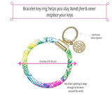 Lilly Pulitzer Round Key Ring Chain for Girls