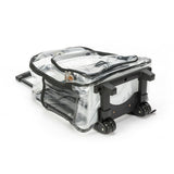 Rolling Clear Backpack with Wheels