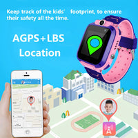 Smart Watch Phone with Games Touch Screen for Children 3-12 Girls