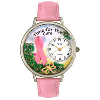 Time for the Cure Watch in Silver For Girl & Teens(Large)